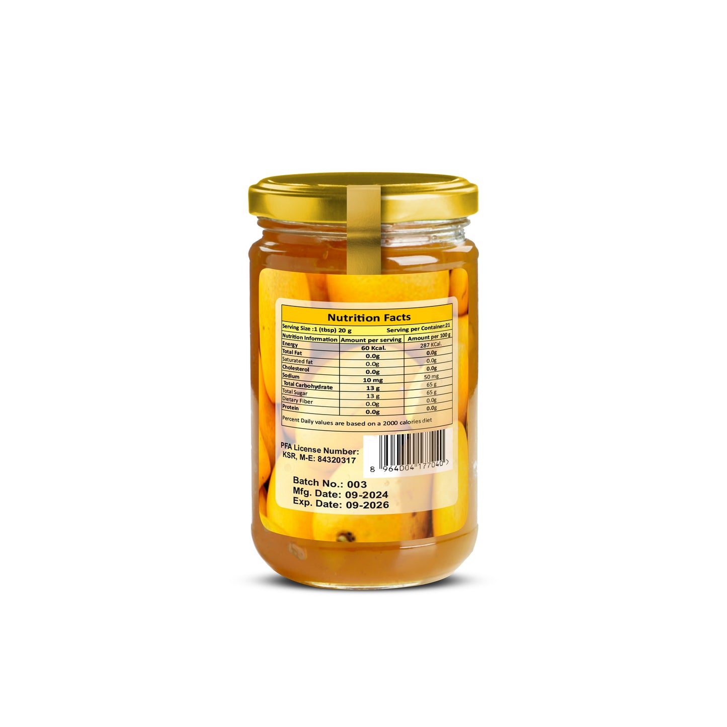 Mango Jam 440 gram