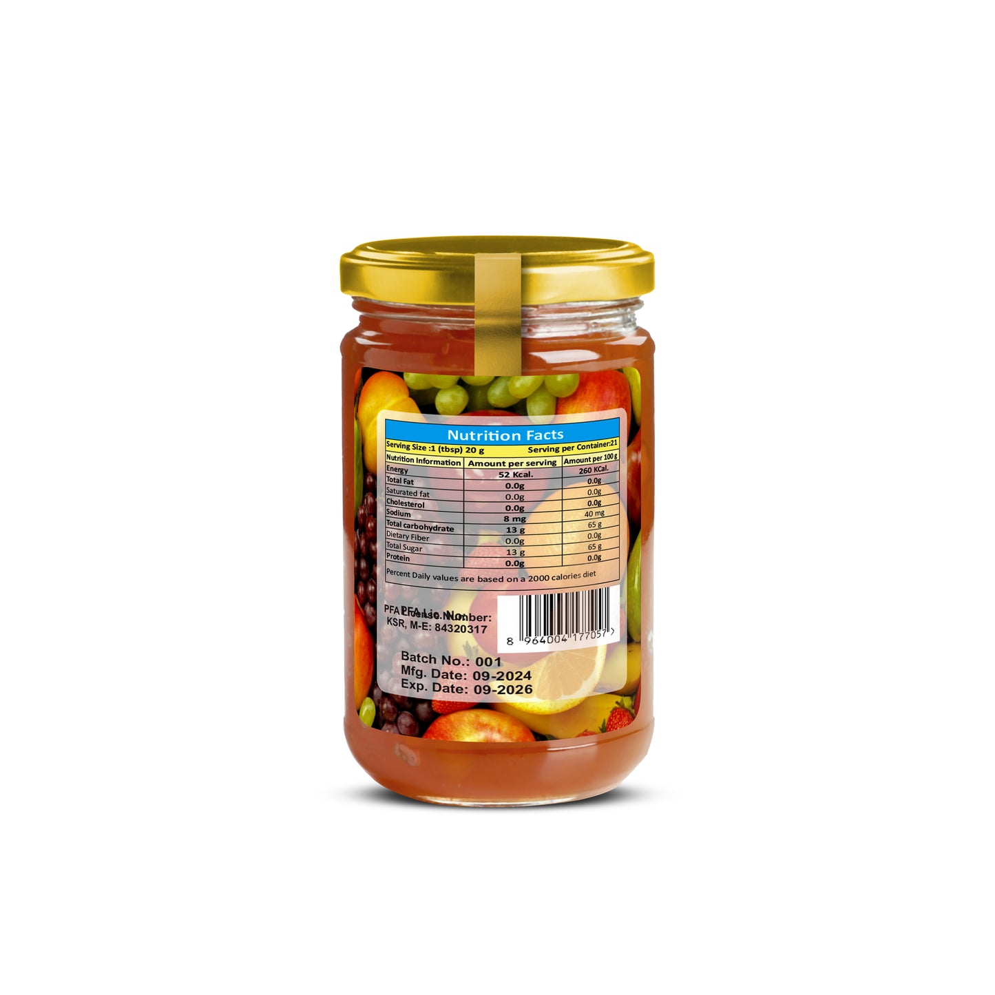 Mix Fruit Jam 440 gram